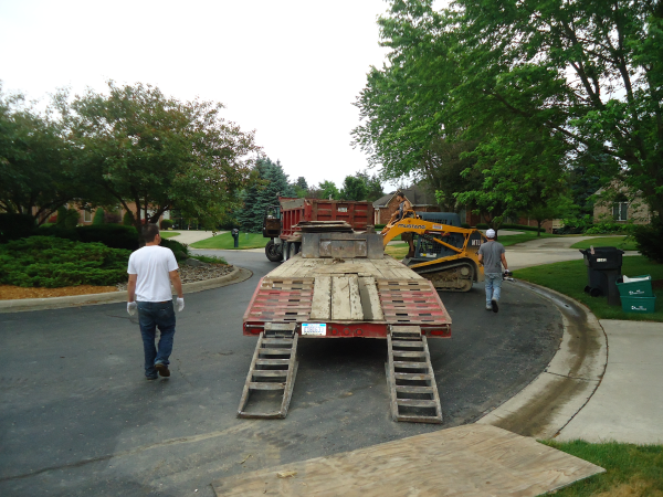  Saline, Michigan Boulder wall around pond install  Washtenaw County (3) resized 600