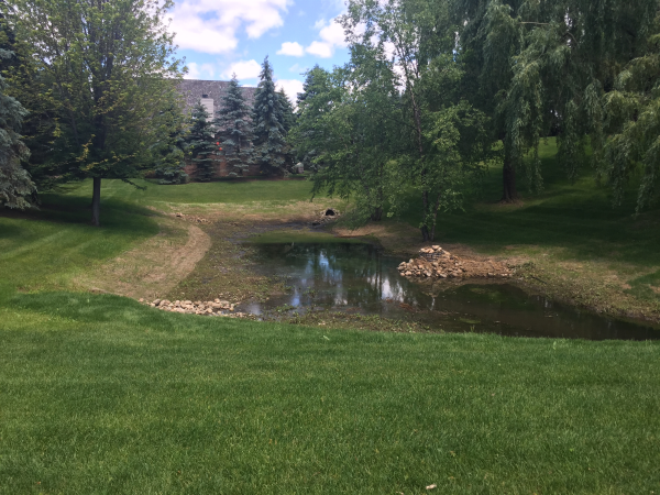 Bloomfield Hills  retention pond maintenance resized 600