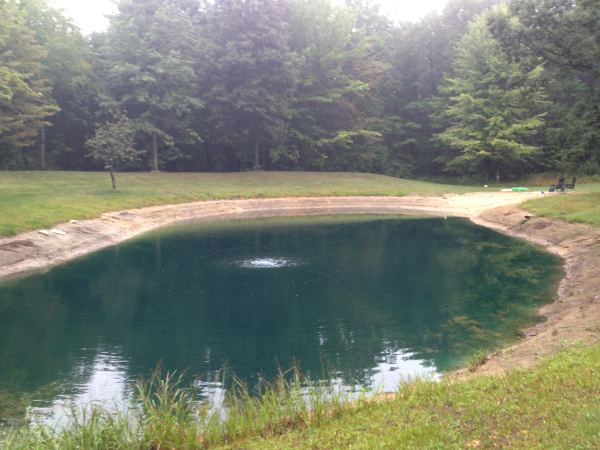 Burt clean out (N Bloomfield Township pond dredging)  resized 600