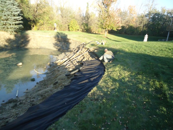 Flushing (n 2013 Northville, Michigan Wayne county  Retaining wall pond Michigan (17) resized 600