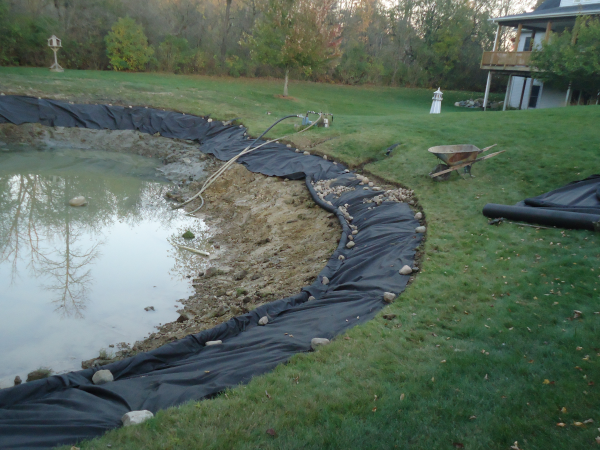 Flushing (n 2013 Northville, Michigan Wayne county  Retaining wall pond Michigan (19) resized 600