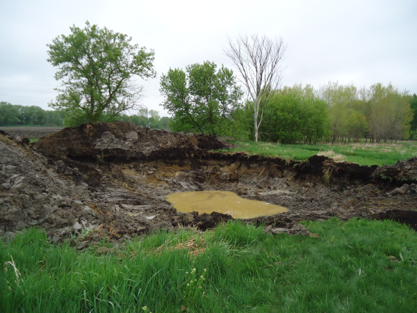 Potterville. Michigan N Michgan pond builder pond construction new pond Lansing (15) resized 600