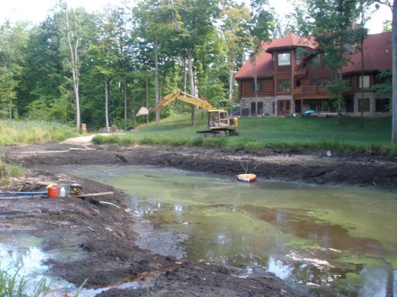pond dredging services near me