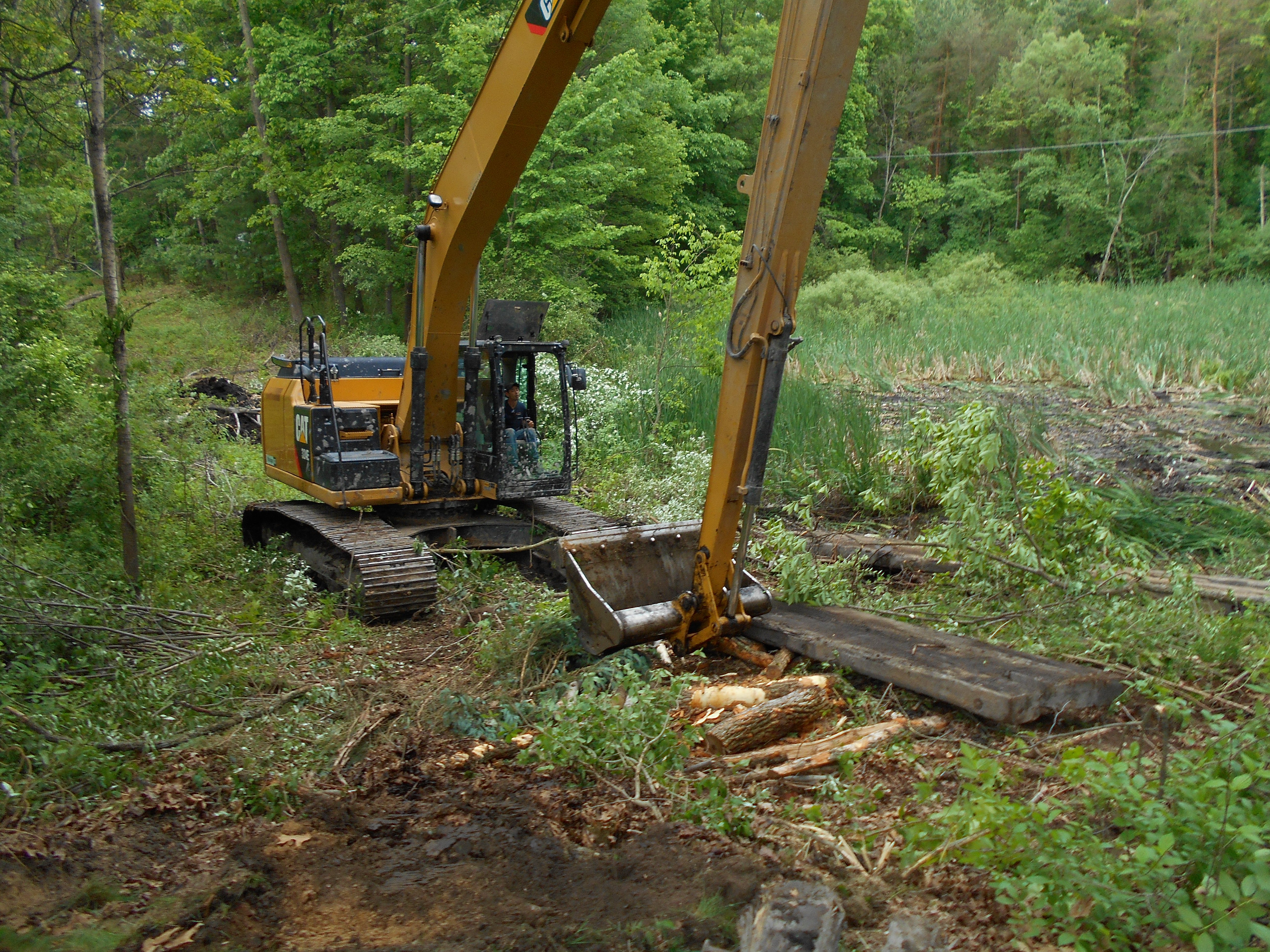 Ada, MI clean out swamp new pond (2) (N)