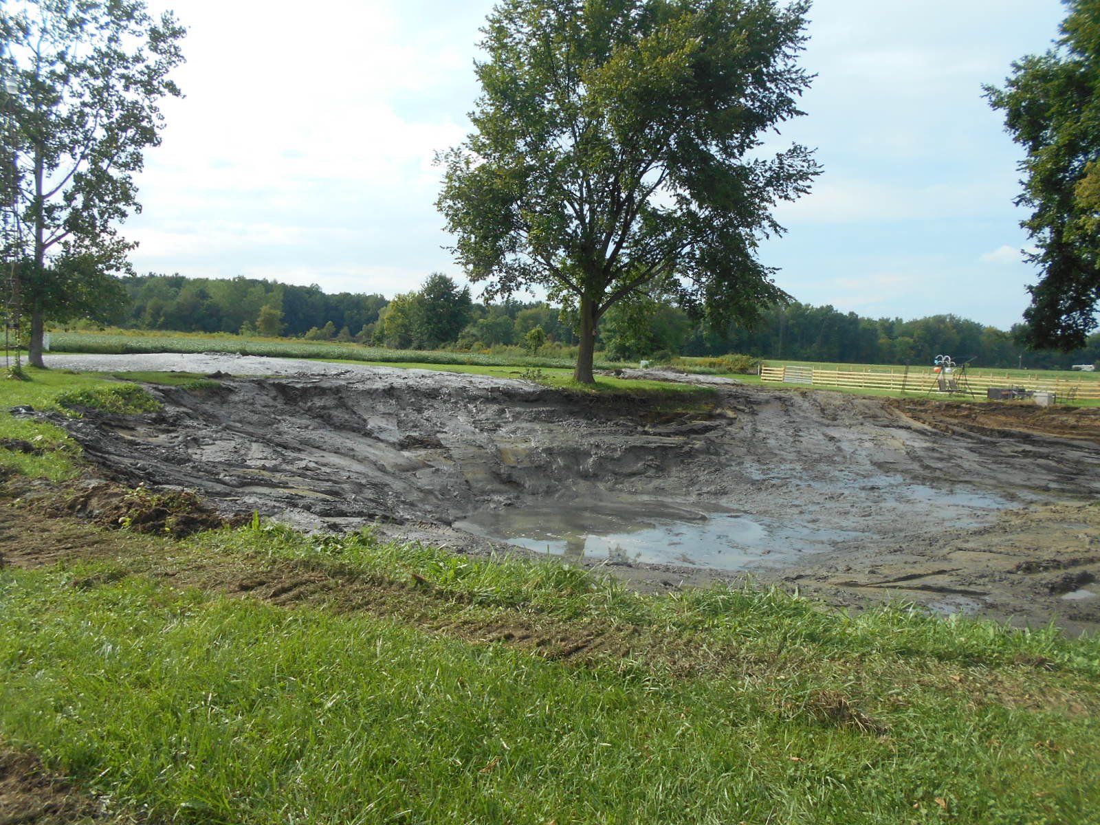 Burt, MI Pond Clean Out (8)