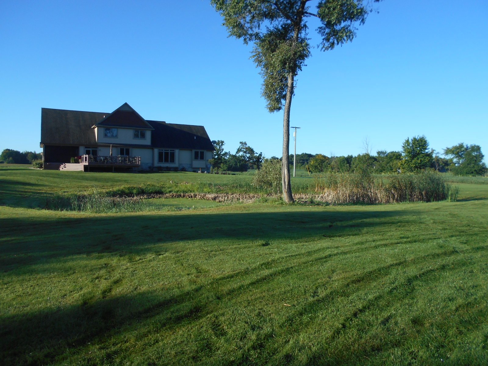 Franklin, MI pond clean out (1)