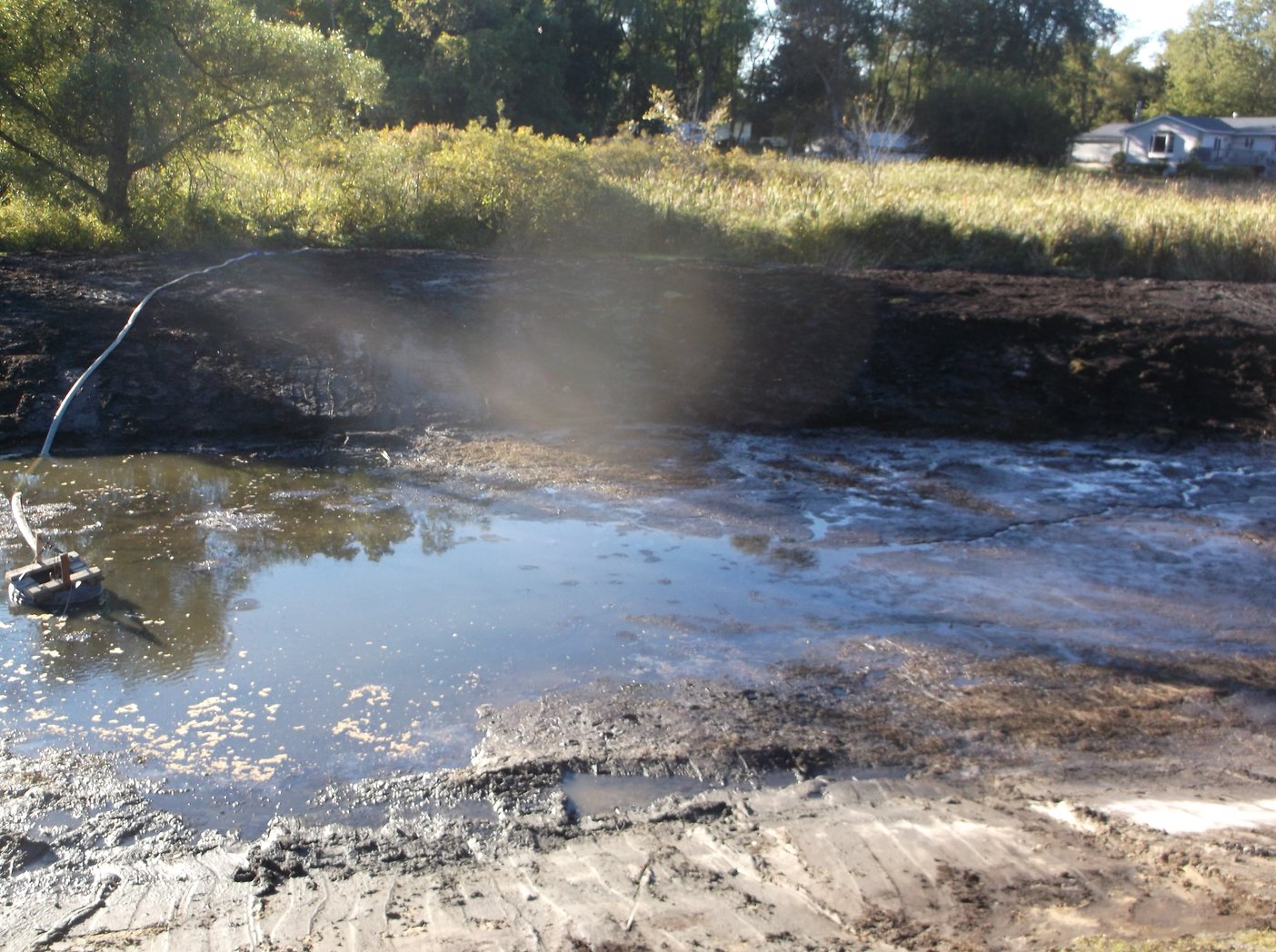 Haslett, Michigan backyard pond construction (N) (18)