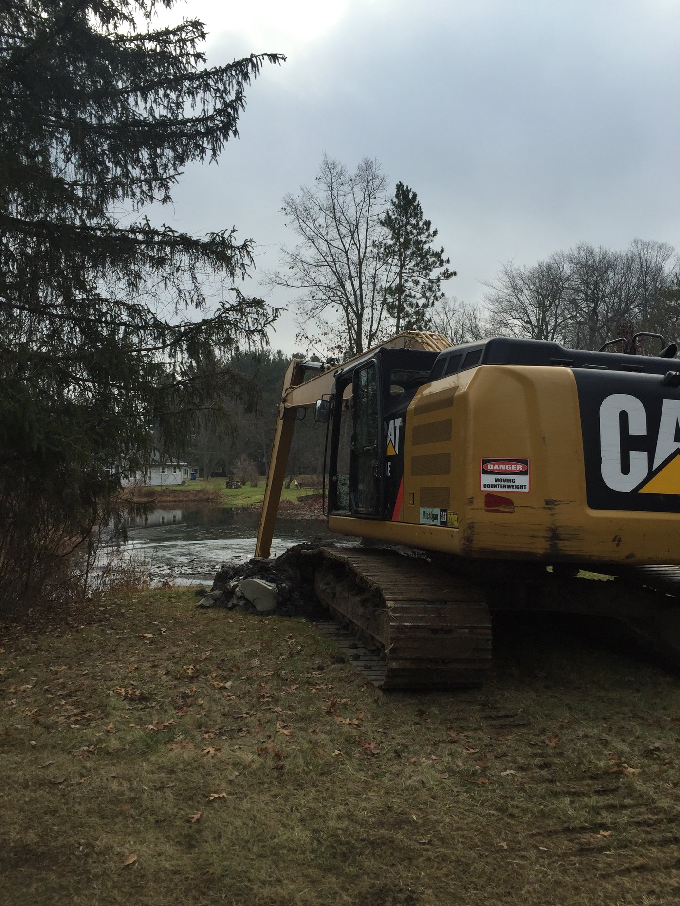 Hillsdale, Michigan Canal maintenance dredging  (26)
