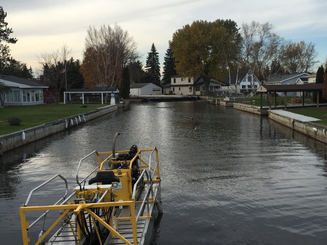 Houghton Lake, Michigan boat acess dredging Michiagn (4)