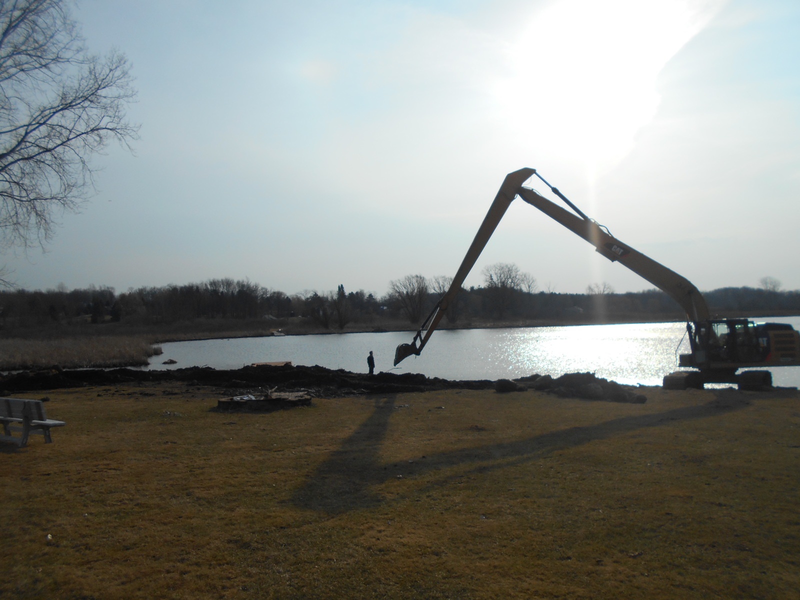 Howell, MI Lake front dredging Michigan (7).jpg