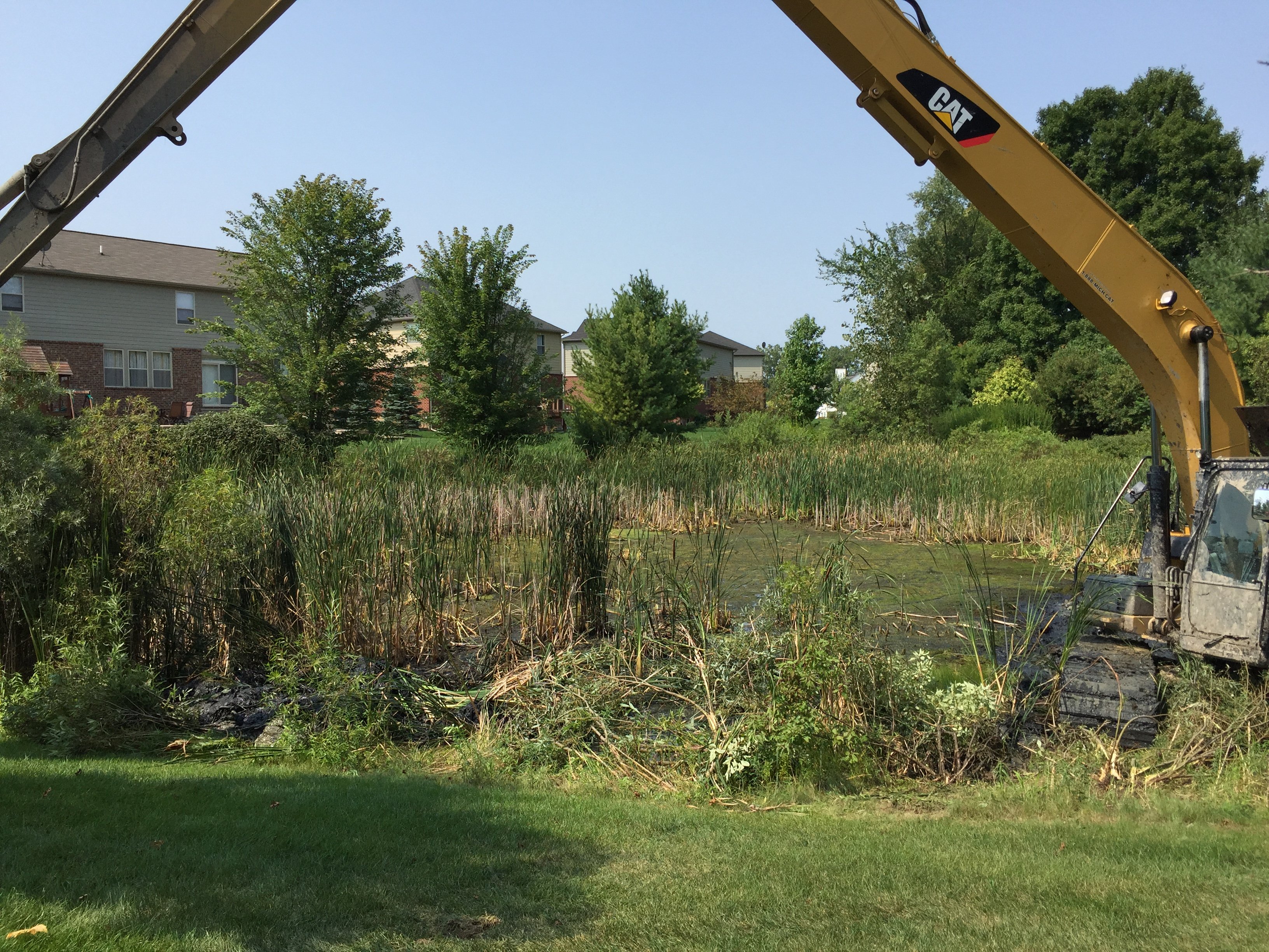 Novi, Michigan Retention Pond Maintenance (55)