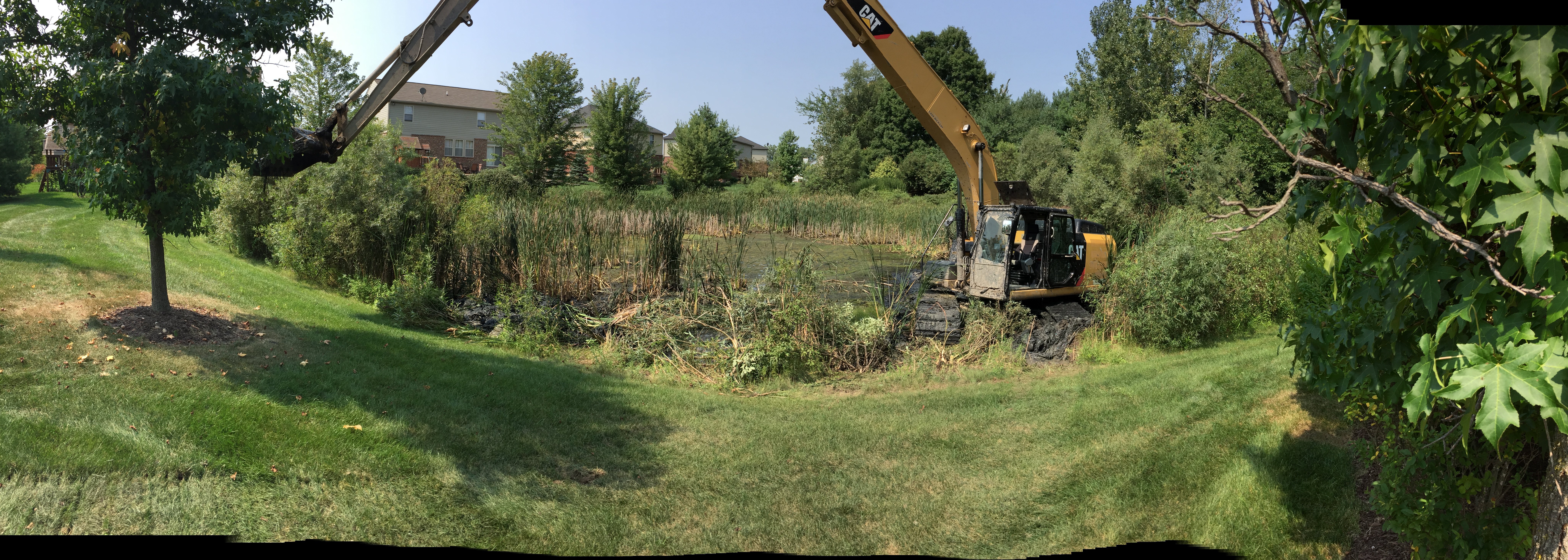 Novi, Michigan Retention Pond Maintenance (56)